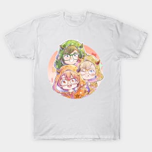 Yamato + Mitsuki +  Nagi = Pythagoras Trio! T-Shirt